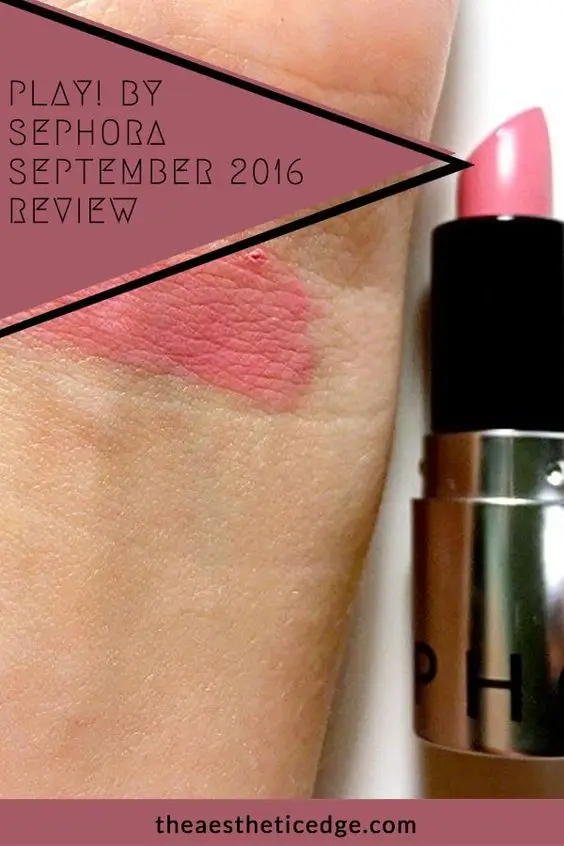 play by sephora september 2016 review