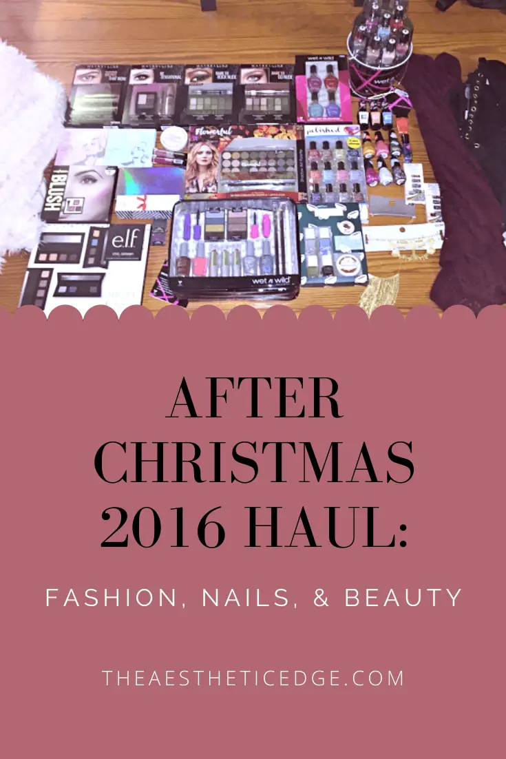 after christmas 2016 haul fashion nails beauty