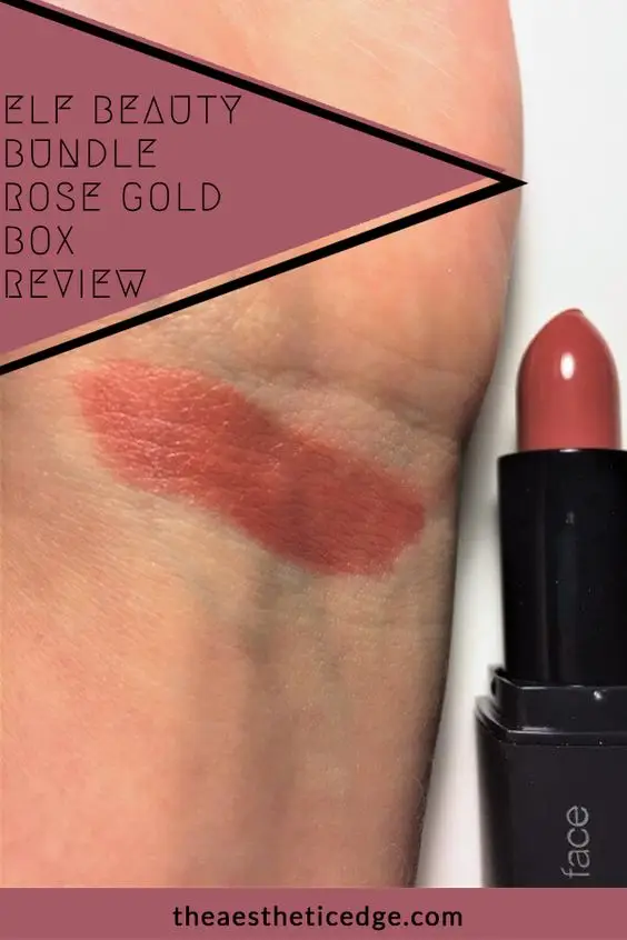 elf beauty bundle rose gold box review