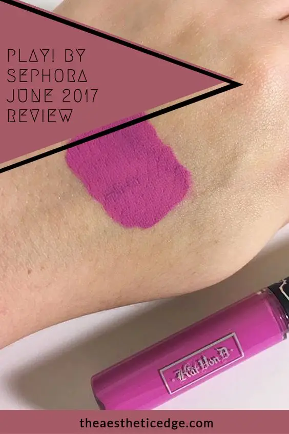 play by sephora june 2017 review