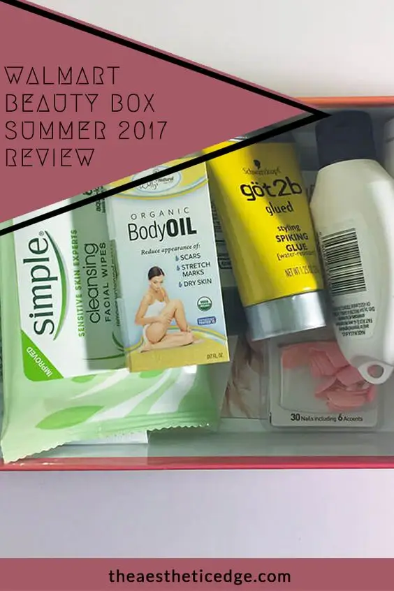 walmart beauty box summer 2017 review