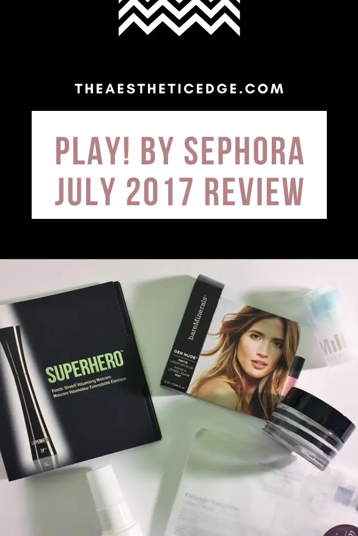 play by sephora july 2017 review