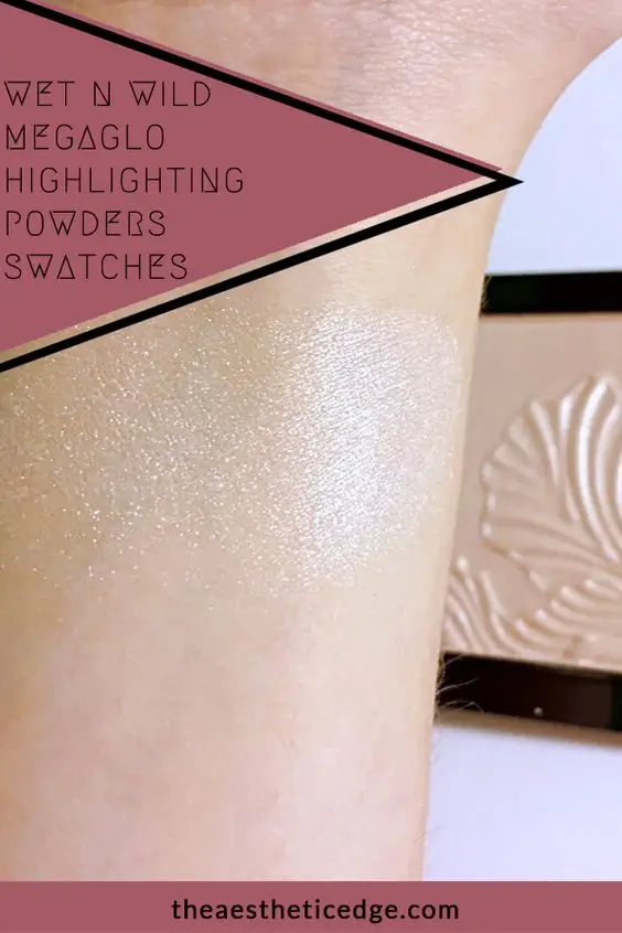 wet n wild megaglo highlighting powders swatches