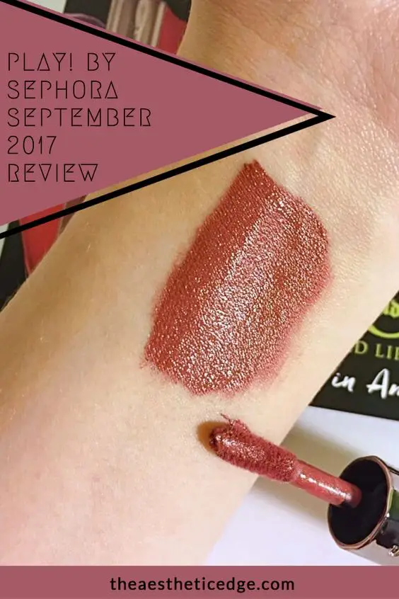 play by sephora september 2017 review