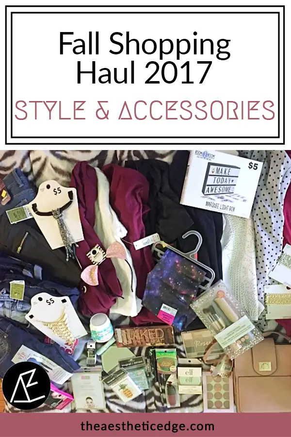 fall shopping haul 2017