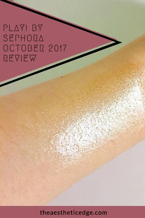 play by sephora october 2017 review