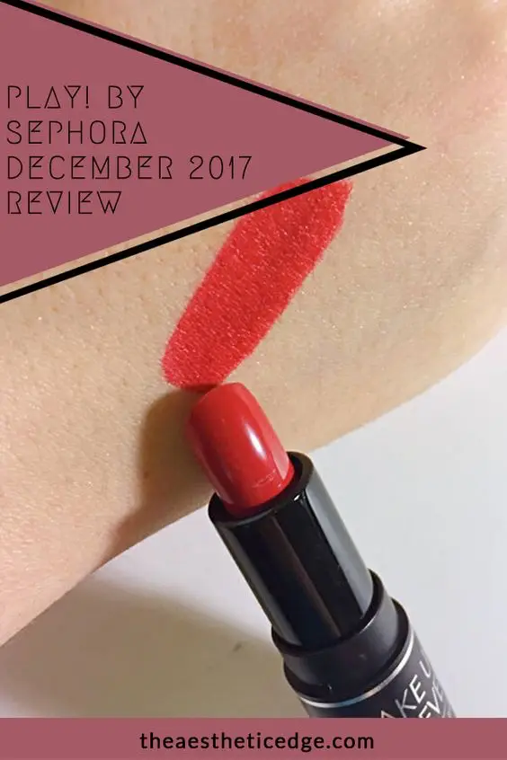 play by sephora december 2017 review