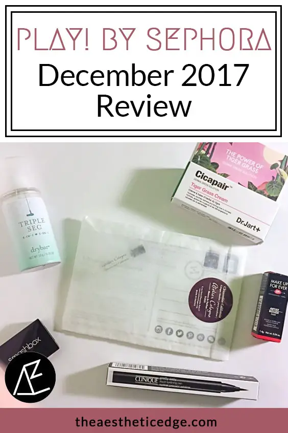 play by sephora december 2017 review