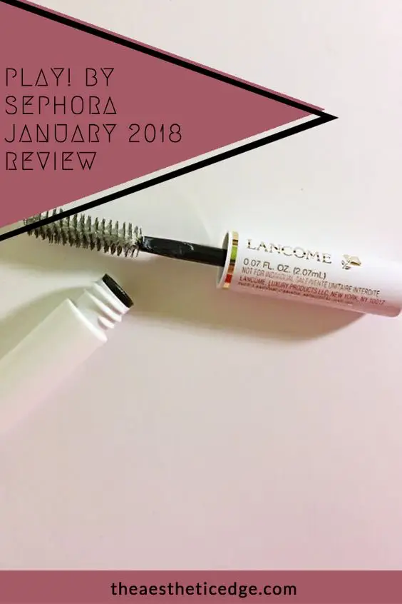 play by sephora january 2018 review