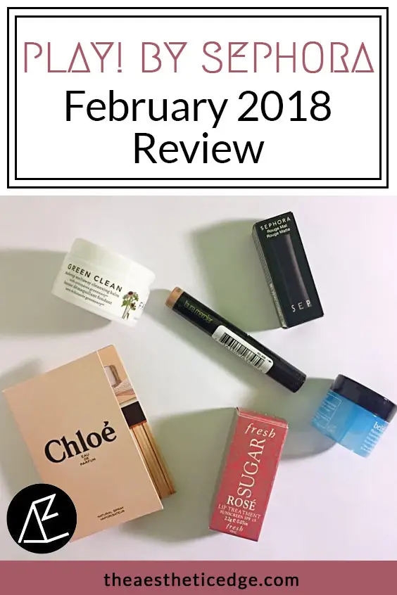  play by sephora february 2018 review