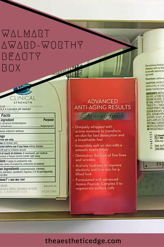 walmart award worthy beauty box