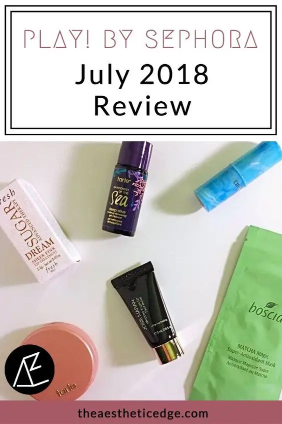play by sephora july 2018 review