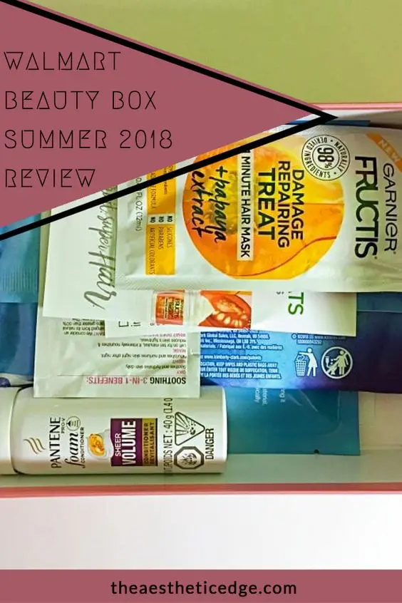 walmart beauty box summer 2018 review