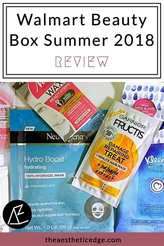 walmart beauty box summer 2018 review