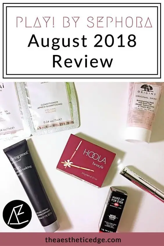 play by sephora august 2018 review