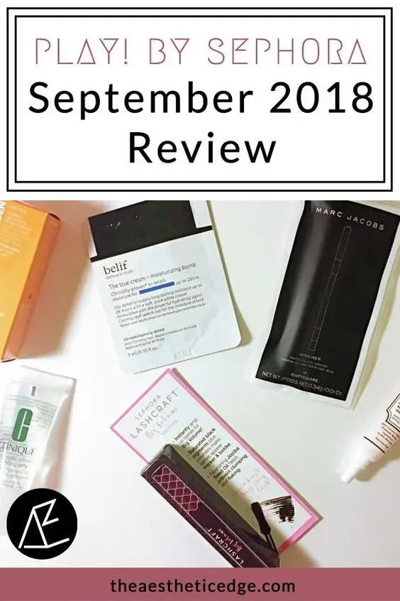play by sephora september 2018 review