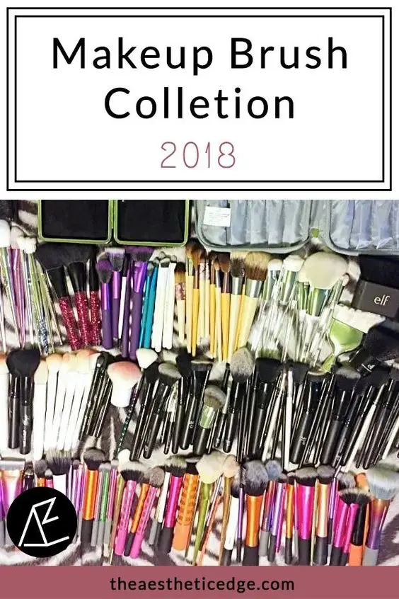 makeup brush collection 2018
