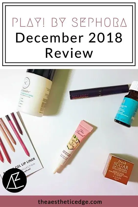 play by sephora december 2018 review