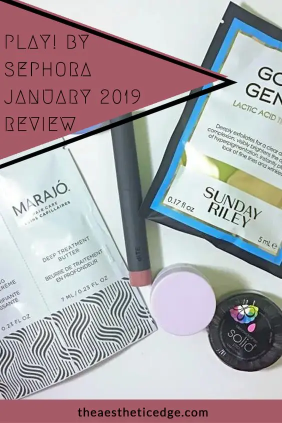 play by sephora january 2019 review
