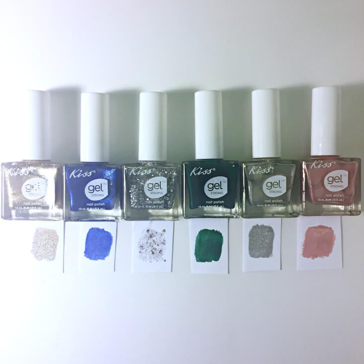 Kiss Gel Strong Nail Polish Collection - The Aesthetic Edge