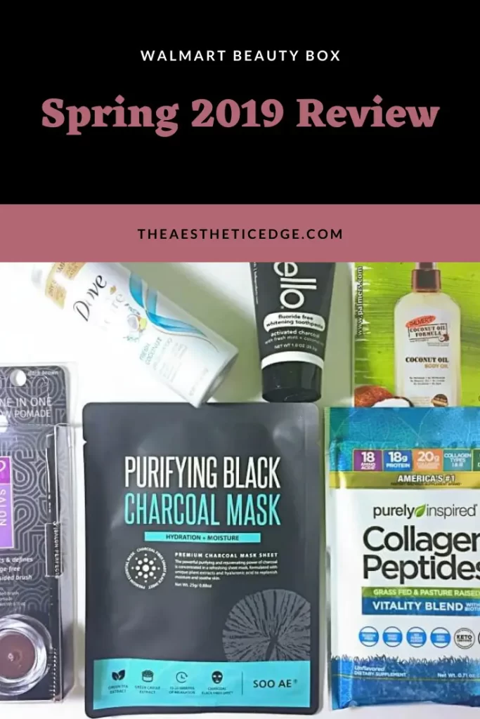 walmart beauty box spring 2019 review