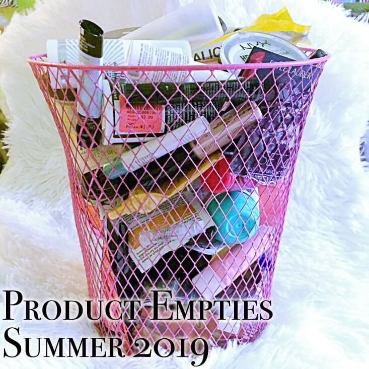 Product Empties Summer 2019