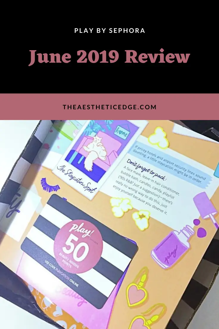 play by sephora june 2019 review