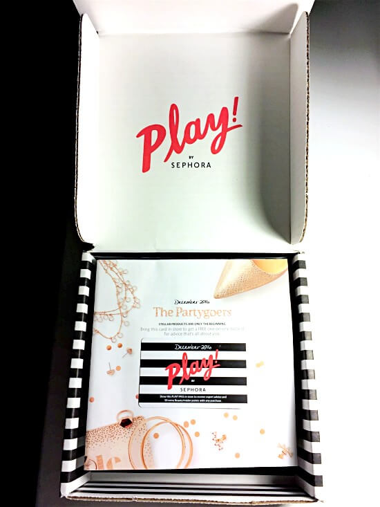 Unboxing: Sephora Play! July 2016 - Beaumiroir