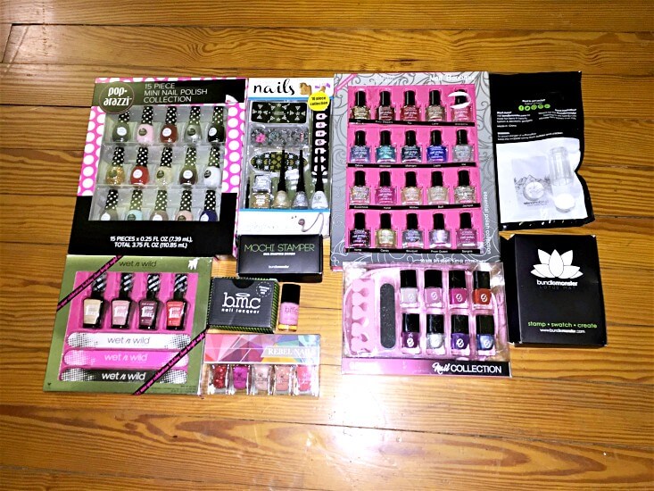 What I got for Christmas 2016 nail haul