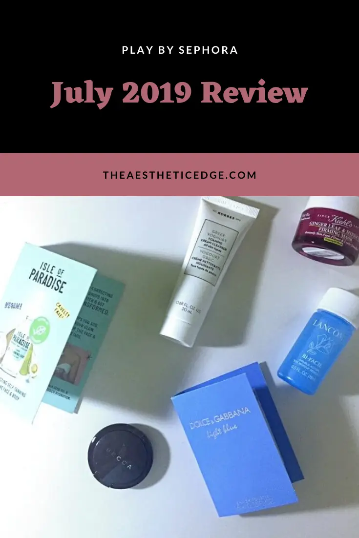 play by sephora july 2019 review