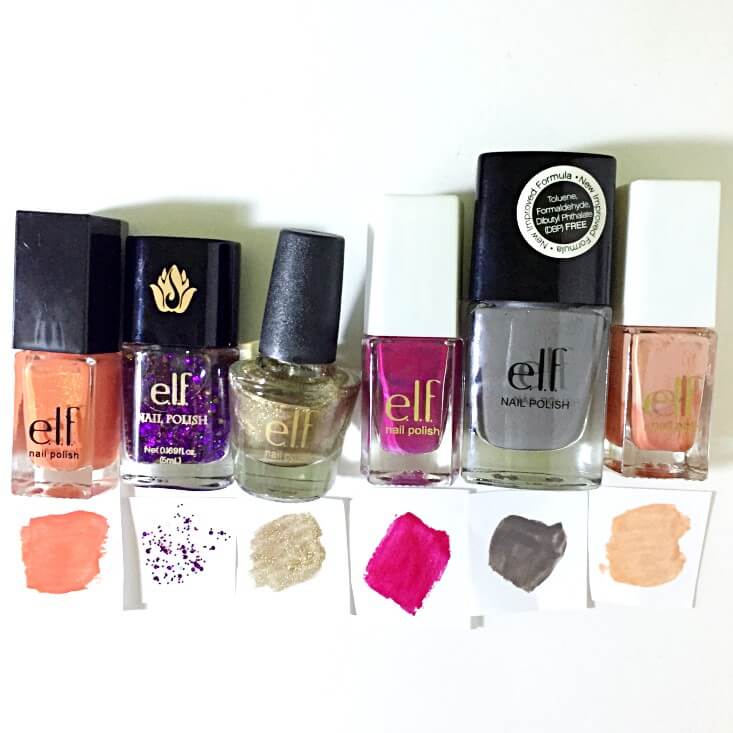 elf Nail Polish Collection & Swatches - The Aesthetic Edge