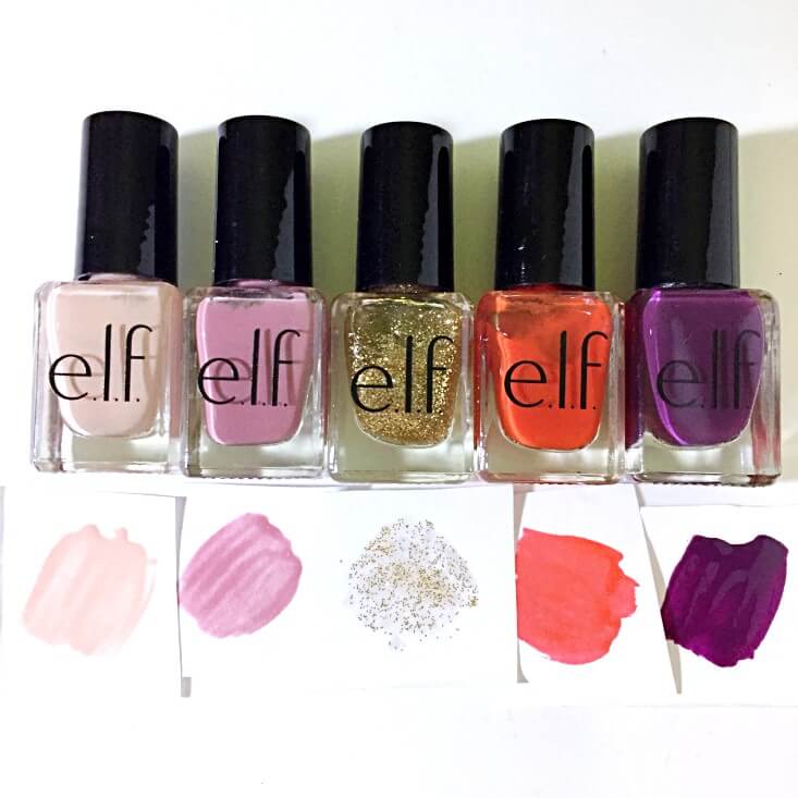 elf Nail Polish Collection & Swatches - The Aesthetic Edge