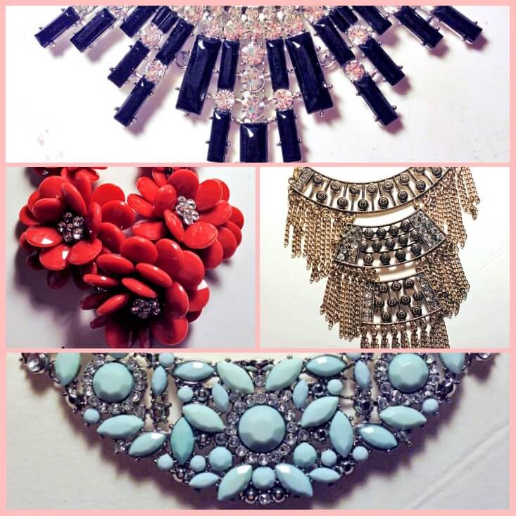 Statement necklace collection