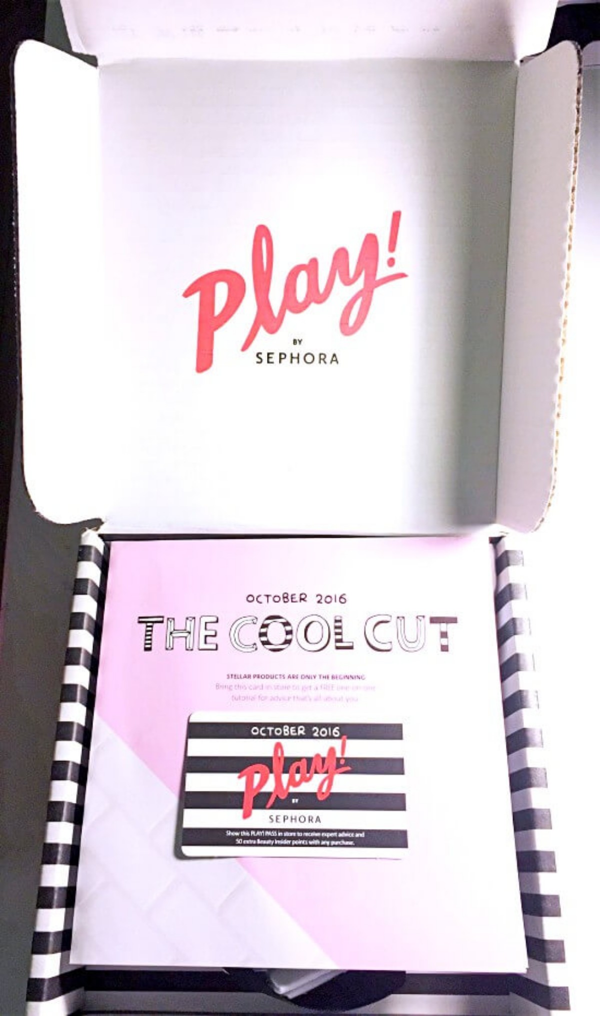 Unboxing: Sephora Play! July 2016 - Beaumiroir