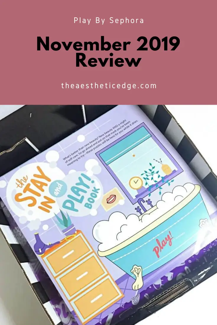 play by sephora november 2019 review