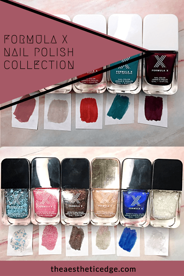 Formula X Nail Polish Collection The Aesthetic Edge