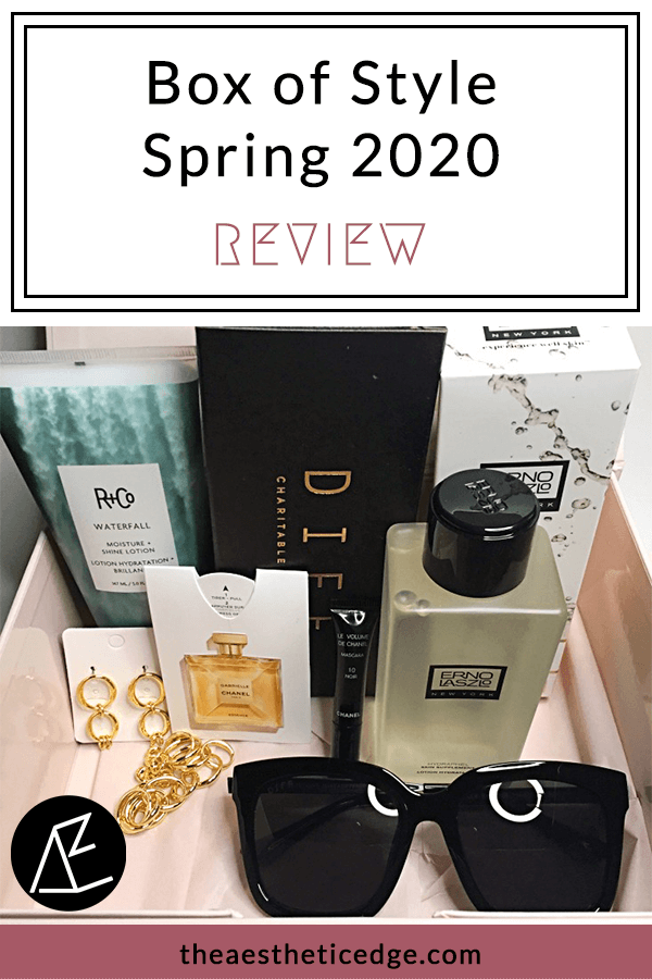 Box of Style Spring 2020 Review