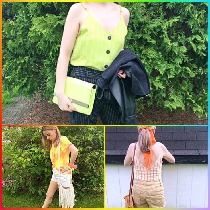 how to style neon colors