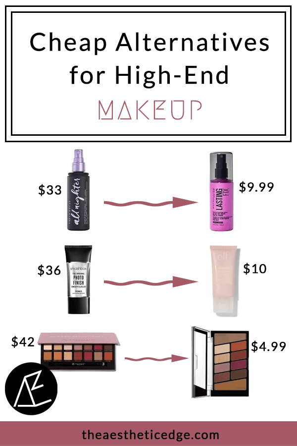Cheap Alternatives For High End Makeup