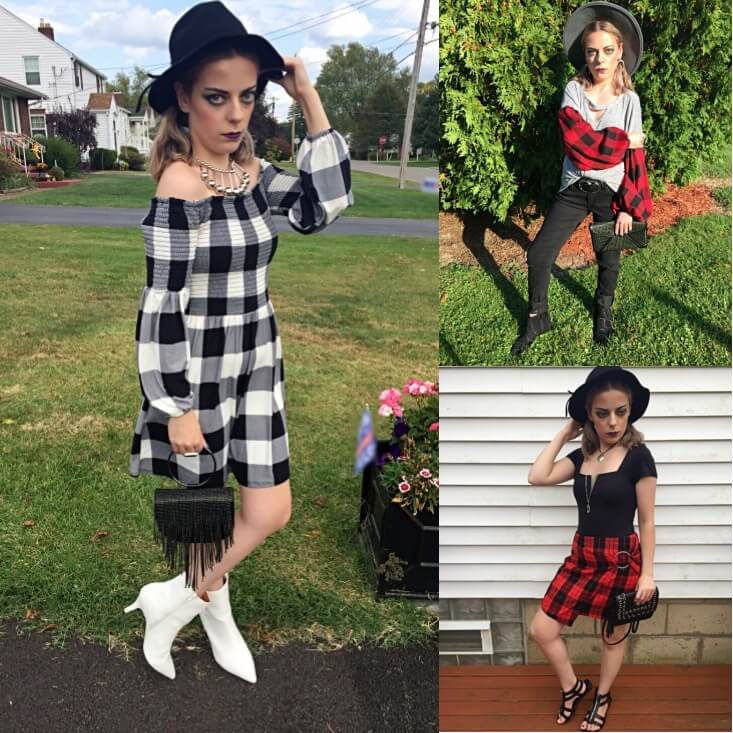 how to style plaid pieces for fall