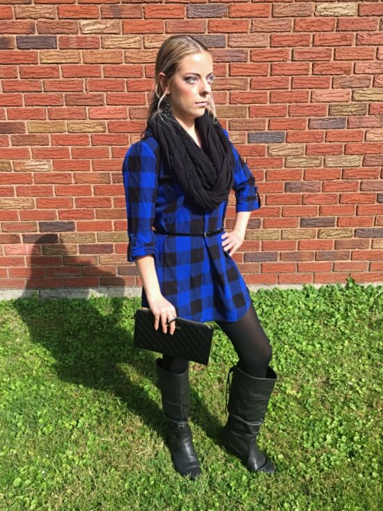 How to Wear a Plaid Tunic | 7 Outfits - The Aesthetic Edge