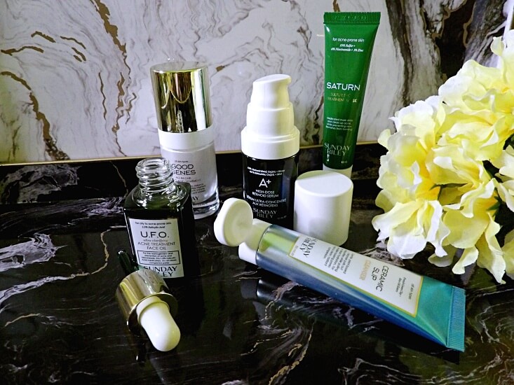 sunday riley all about acne kit review