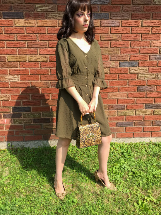 Olive Green Outfit Of The Day