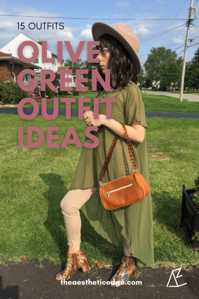 Olive Green Outfit Ideas | 15 Outfits - The Aesthetic Edge