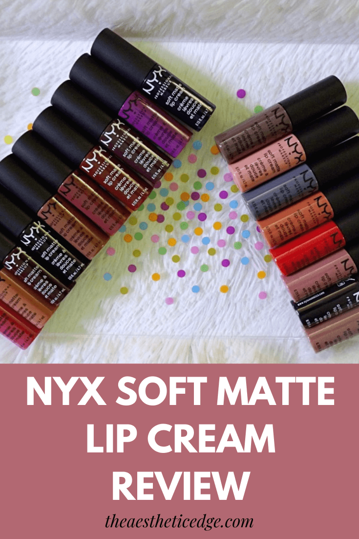 zich zorgen maken Staren Onafhankelijk NYX Soft Matte Lip Cream Review - The Aesthetic Edge