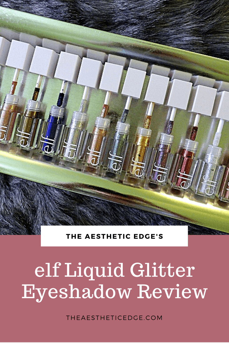 Elf Liquid Glitter Eyeshadow For Long-Lasting Eye Makeup Looks