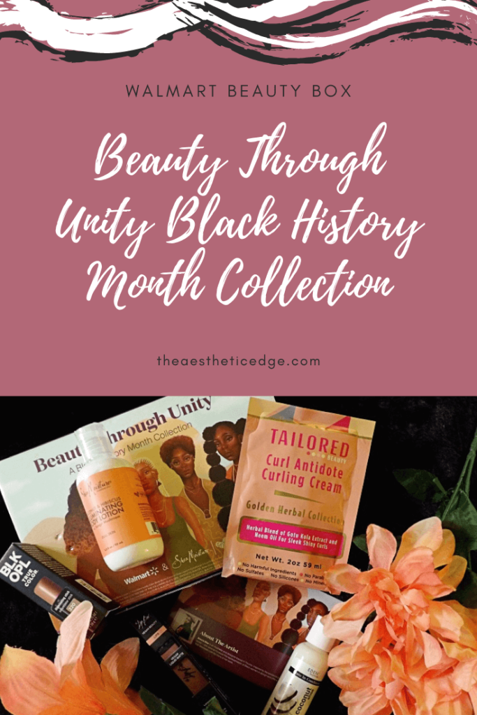 walmart beauty box beauty through unity black history month collection