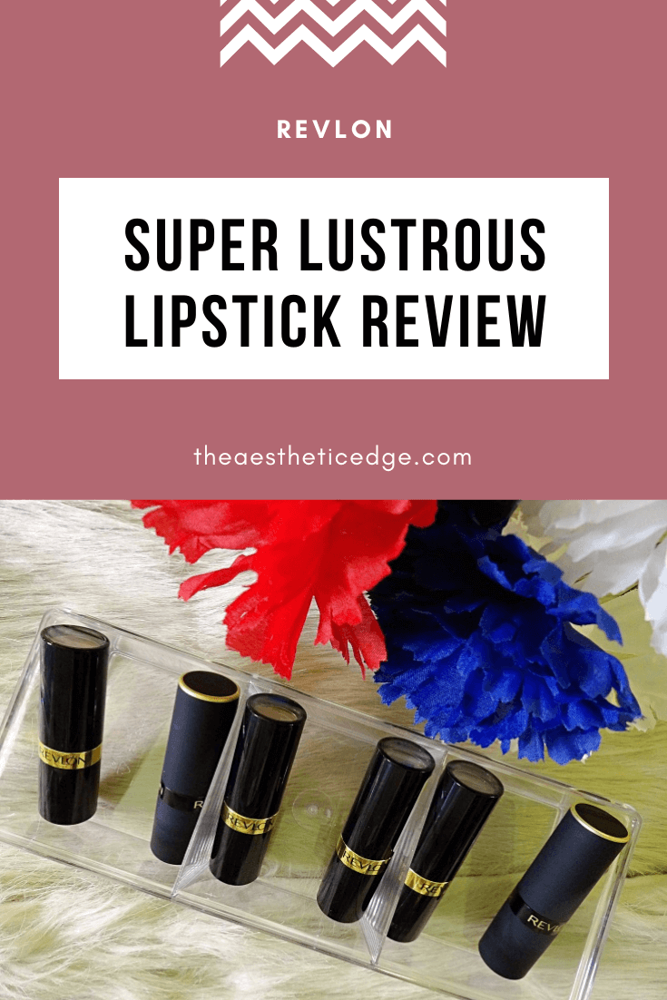 Revlon Super Lustrous Lipstick, You Choose