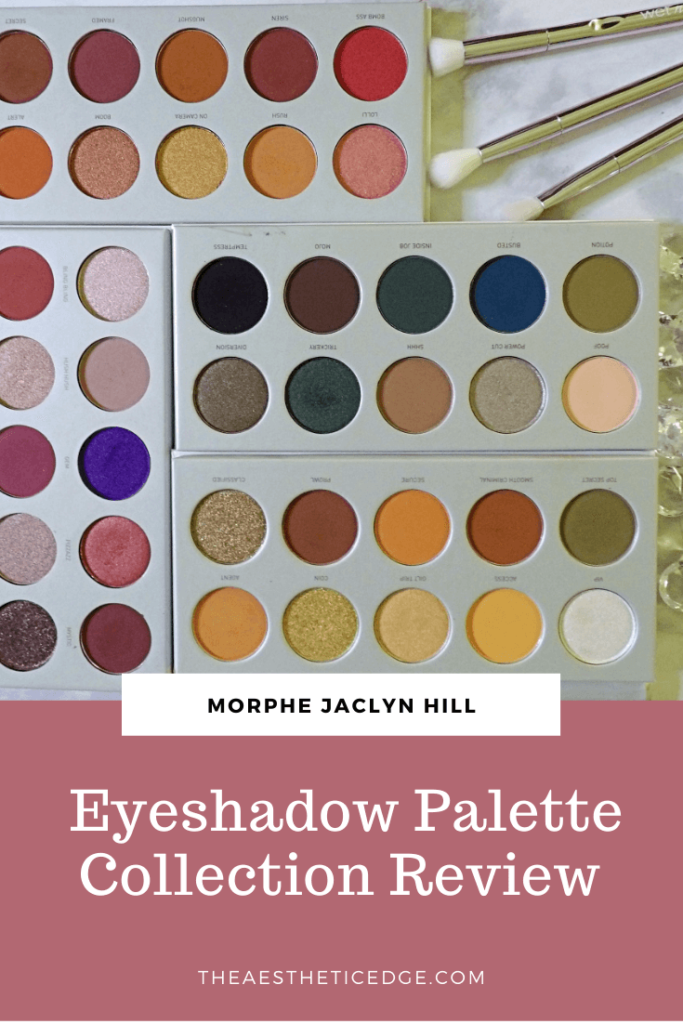MORPHE JACLYN HILL Eyeshadow Palette Collection review