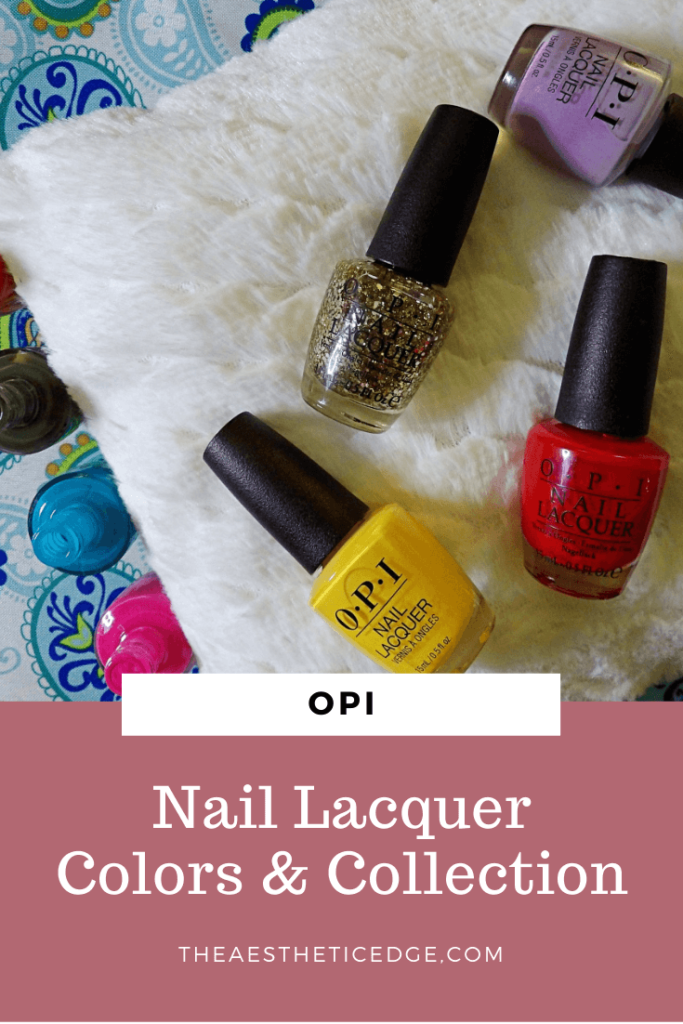 opi nail lacquer colors and collection